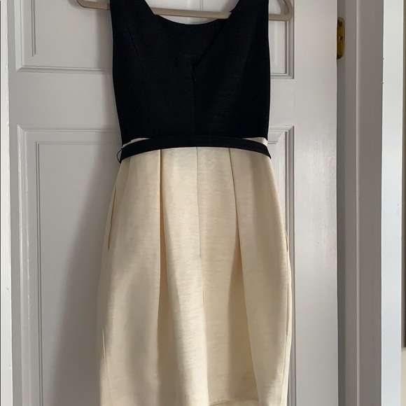 Black and White Cocktail Dress - Picture 2 of 3